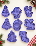 Kit de 8 emporte-pièces de Noël