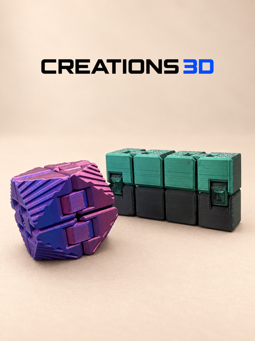 Cube infini articulé